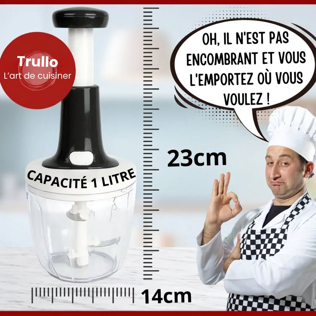 Trullo - Hachoir multifonction professionnel