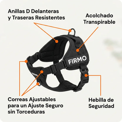 Firmo Arnés Antitirones para Perros