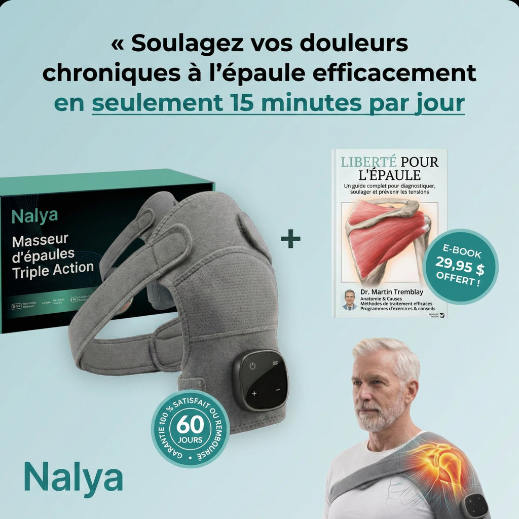 Nalya Masseur d'épaules 3-en-1