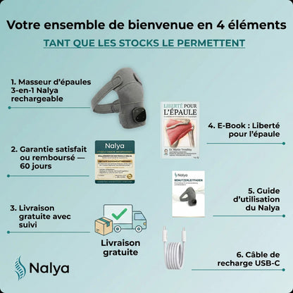 Nalya Masseur d'épaules 3-en-1